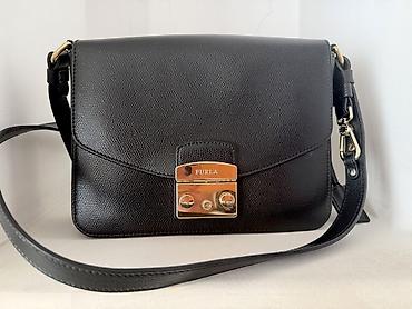 Çantalar: Оригинальная сумка Furla из кожи Saffiano Продаётся стильная — 1
