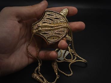 golden sinsila: Kulon, Heyvanlar, Sarı qızıl, 750 Əyar — 5