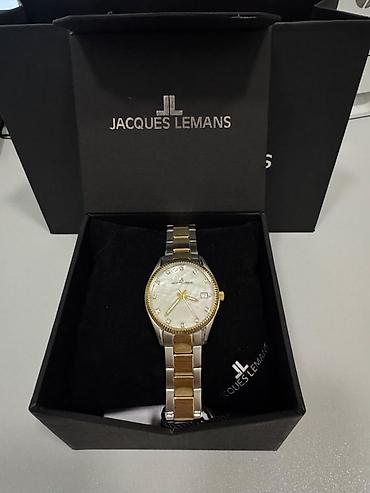 Классические часы часы, Jacques Lemans, Золото, Оригинал, Женские, Новый