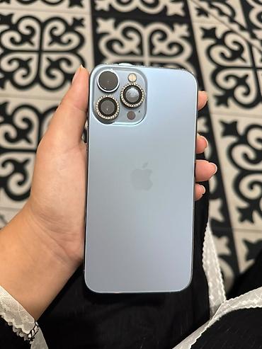 айфон срочно: IPhone 13 Pro Max, Б/у, 128 ГБ, Blue Titanium, Коробка, 78 % — 3