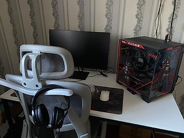 dtf printer: Компьютер, ядер - 6, ОЗУ 32 ГБ, Игровой, Б/у, AMD Ryzen 5, NVIDIA GeForce RTX 3070, NVMe — 1
