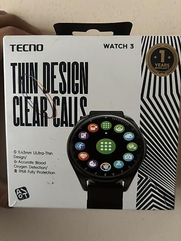 aypet pro m2: TECNO Watch 3 smart saat - Ultra-nazik dizayn: 11.43 mm - Aydın — 1