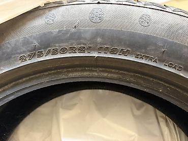 mazda 323 ф: Шиналар 275 / 50 / R 21, Кыш, Колдонулган, Комплект, Жол тандабастар (АТ/МТ), Кытай, Maxtrek — 2
