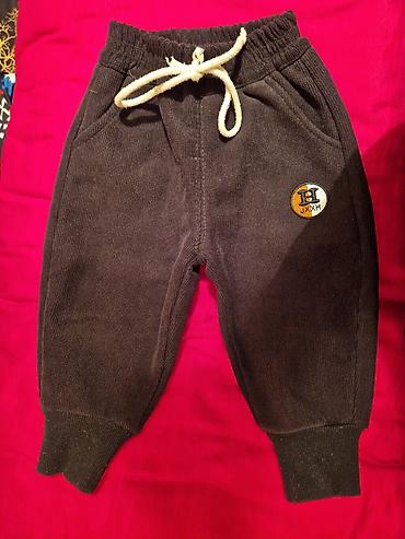klasik şalvarlar: Uşaq üçün cins şalvar - Material: klassik mavi denim - Model: cargo — 4