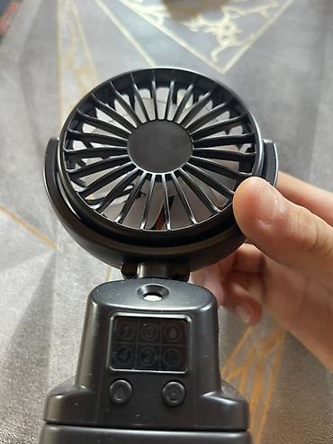 masin ucun mini kondisioner: USB-dən enerji alan, klipsli mini ventilyator və su dumanlandırıcı - — 2