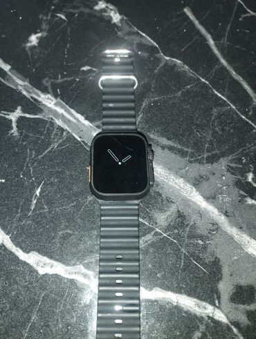 x8 ultra smartwatch qiyməti: İşlənmiş, Smart saat, Apple, Sensor ekran, rəng - Qara