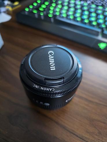объектив 50мм: Объектив Canon EF 50mm f/1.8 II Классический светосильный «полтинник» — 1