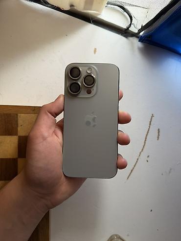 iphone 5 s qiymeti: IPhone 15 Pro, 128 GB, Natural Titanium, Face ID — 1