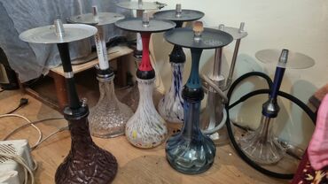 Qəlyan, vayp və aksesuarları: Hamısı ideal qəlyanlardı, fərqli fərqli madellərdi hərəsinin öz — 1