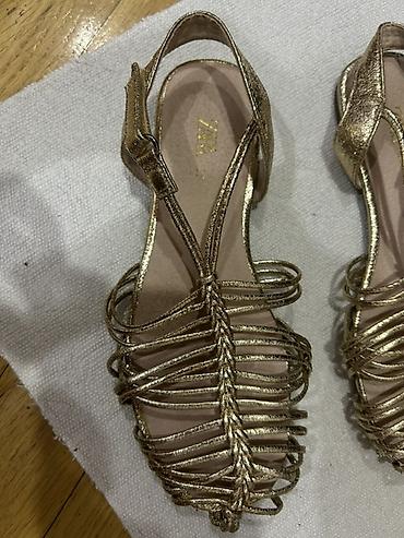 garda shoes: Rəng - Qızılı Basanojkalar, Ölçü: 33, Qız üçün — 3