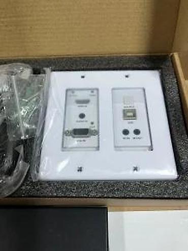 Aksesoari za TV i video: HDBaseT zidna ploča – HDMI v2.0b ekstender sa PoE (do 100 m) Opis — 19