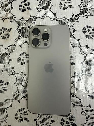 IPhone 15 Pro Max, 1 TB, Gümüşü, Face ID lalafo.az -da IPhone 15 Pro Max, 1 TB, Gümüşü, Face ID