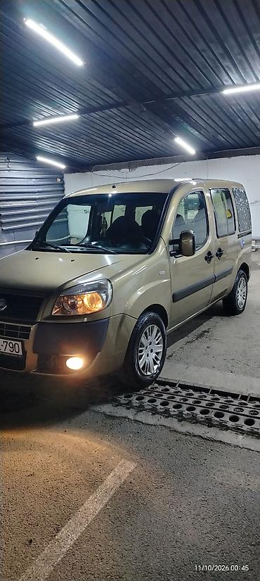 accent duman: Fiat Doblo minik/kommersiya tipli universal mikrovan Xüsusiyyətlər: - — 7