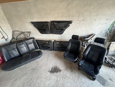 фары хундай саната: Комплект сидений, Кожа, Mercedes-Benz 2001 г., Б/у, Оригинал, Германия