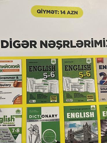 Digər kitablar və jurnallar: Nergiz Necef qayda kitabi yeni kimidir içi temizdi,14 manata alinib — 2