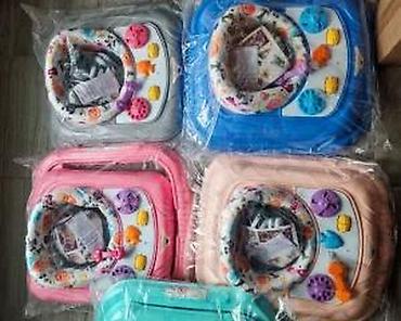 Guralice za bebe: Hodalica za bebe UniCare - Stabilna plastična osnova sa čeličnim — 10