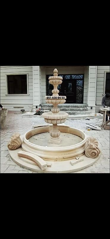 фонтан для сада: Fontan hazırlanması və quraşdırılması — 3