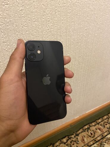 IPhone 12 mini, Б/у, 128 ГБ, Черный, 83 %