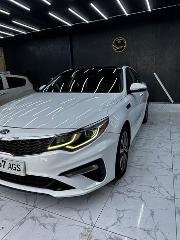 Kia: Kia optima 2019, 2.4 бензин Цвет белый жемчуг, полная панарама — 5