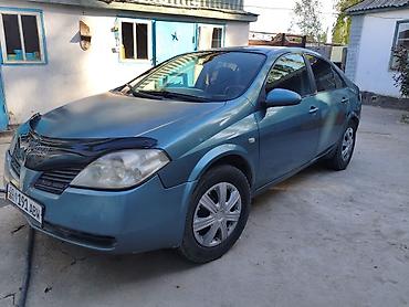 Унаа: Nissan Primera: 2002 г., 1.8 л, Кол менен иштөөчү, Бензин, Седан — 1