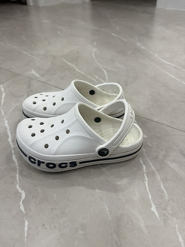 crocs lite ride: Сабо, 32, Crocs, Б/у, цвет - Белый — 1