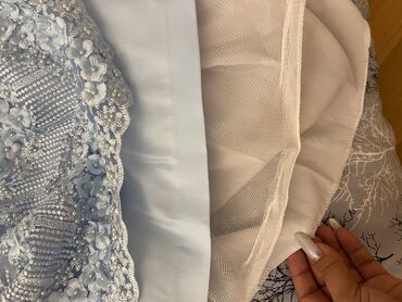 Ziyafət donları: Yep yenidir. Bir defe geyinilib,nişanda. El işi bahalı parçadır — 8