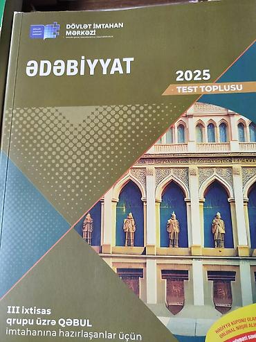 Другое: Edebiyyat test toplusu 4-5 gundu alinib ve deyerinnen cox ucuz satilir — 1