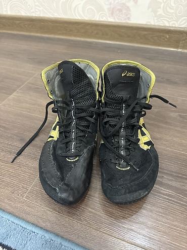 Личные вещи: Мужские кроссовки, 41, 41.5, 42, Asics, Б/у, цвет - Черный — 3
