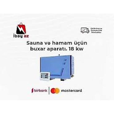 elektron defter: Sauna və Hamam üçün 18 kW Buxar Generatoru Peşəkar hamam, spa, sauna — 1