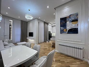 Yeni tikili: İcarəyə verilir 2 otaqlı yeni tikili 75 m², Ağ şəhər q. Kateqoriya — 7