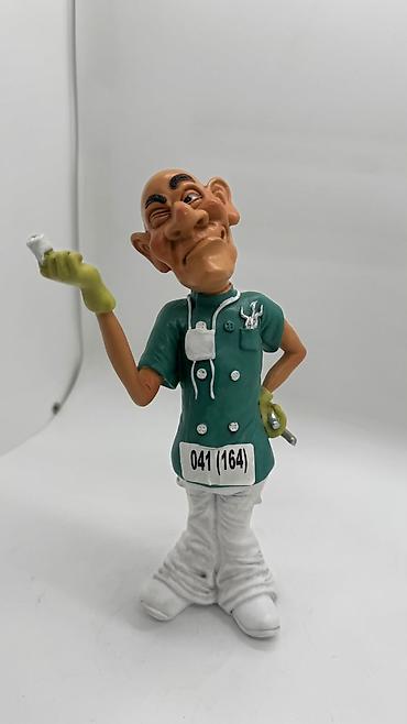 baytar hekim: Məhsul: Karikatura tərzində peşə fiqurları dəsti - Mövzu: səhiyyə və — 5