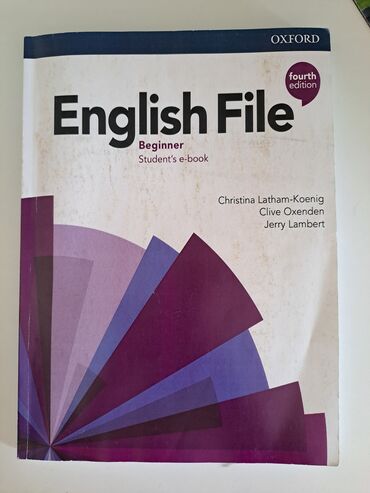 Книги, журналы, CD, DVD: English file. Beginner for students book.
Fourth edition
200c