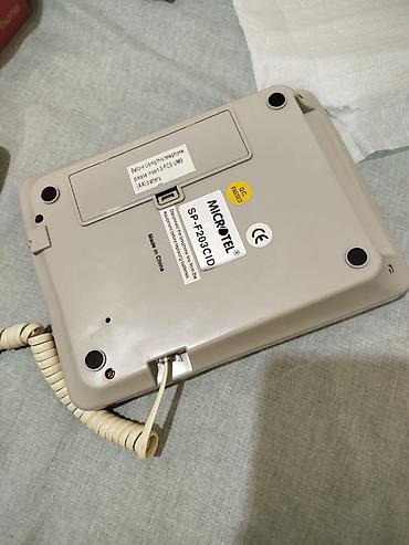3 simli telefon: Məhsul: Microtel SP-F203CID – simli masaüstü telefon, Caller ID — 3