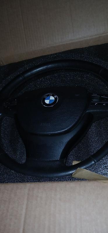 BMW sükan çarxı – dəri örtüklü, çoxfunksiyalı - Orijinal BMW emblemli