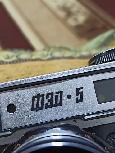 Fotokameralar: FED-5 film fotoaparatı 1970-1990. - Sovet istehsalı (“СДЕЛАНО В — 2