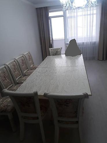dinner table: Стол и стул для зала, Новый, Самовывоз, цвет - Бежевый — 2