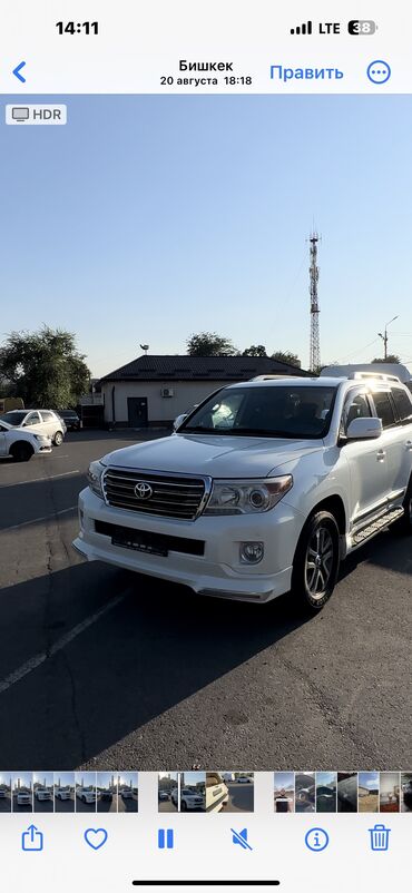 Toyota: Toyota Land Cruiser: 2014 г., 4 л, Автомат, Бензин, Внедорожник