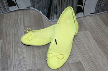 балетки кожаные б у: Туфли, 37, H&M, Б/у, Самовывоз, Платная доставка