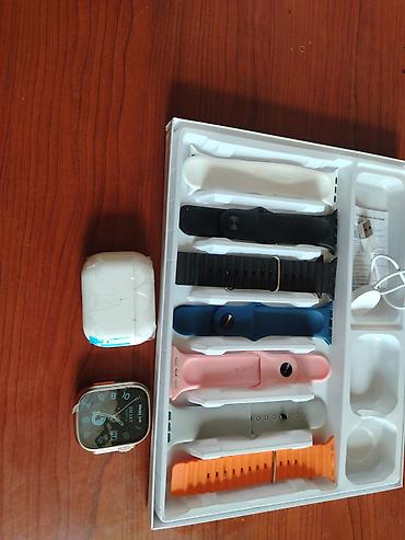 m10 earbuds: I20 Ultra 3 “10 in 1 set” – Ağıllı saat + simsiz qulaqlıq komplekti — 3