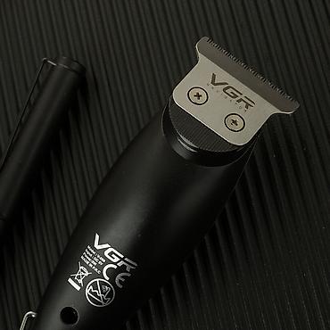 Trimmerlər və saç qırxan maşınlar: VGR 099" Təsviri: Birbaşa şəbəkə ilə kişilər üçün Trimmer dəsti 3in1 — 8