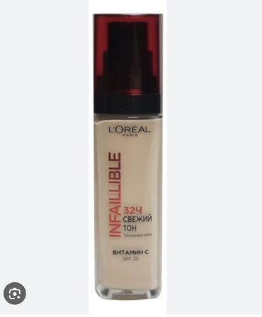 кожаные перчатки: Тональный крем L’Oréal Paris Infaillible «Свежий тон» почти новая цвет