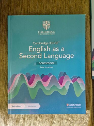 ingiliscə azərbaycanca lüğət kitabı: English as a Second Language "Coursebook" Cambridge kitab Yeni