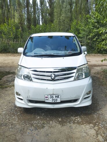 авто машина сатылат: Toyota Alphard: 2002 г., 3 л, Автоматтык, Газ, Вэн/Минивэн