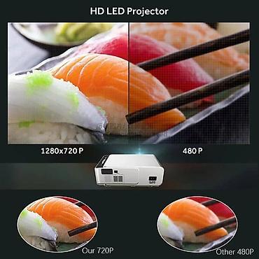 Модемы и сетевое оборудование: Проектор Т6 (Android,Wi-Fi), купить проектор +Бесплатная доставка по — 11