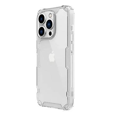 Maske i futrole za telefone: Maska Nillkin Nature Pro za iPhone 14 Pro 6.1 transparent. Kataloški — 4