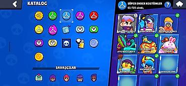 услуги аниматоров: Brawl Stars oyun hesabı – yüksək səviyyəli profil - Kupa yolu — 3