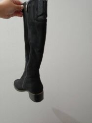 Сапоги: Сапоги Деми Женские, замша Утеплённые, лёгкие Удобные, с красивыми — 5