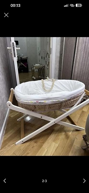 Beşiklər: Bu besik Mothercare magazasindan alinib, Cox az istifade olunub, rahat — 2