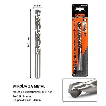 KMT 4341 burgija za metal sa ojačanom ivicom - Brend: Kmt style -