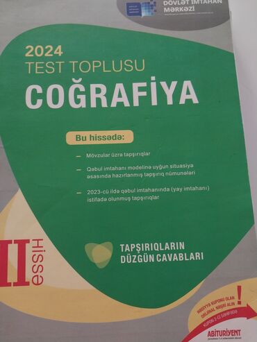 abituriyent jurnali 2024 qiymeti: Coğrafiya DİM 2024 ən son nəşr